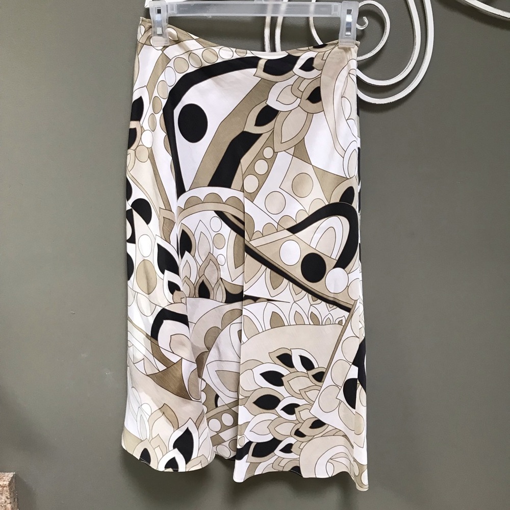 KATE HILL - silk/linen summer ☀️ skirt